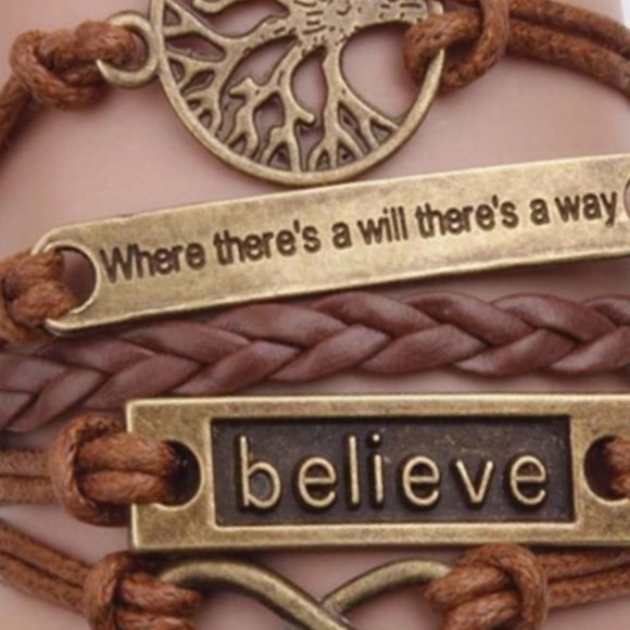 BOHO Leather Bracelet - Picture 2 of 7